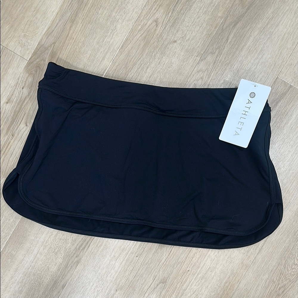 Athleta Sleek Black Skirt